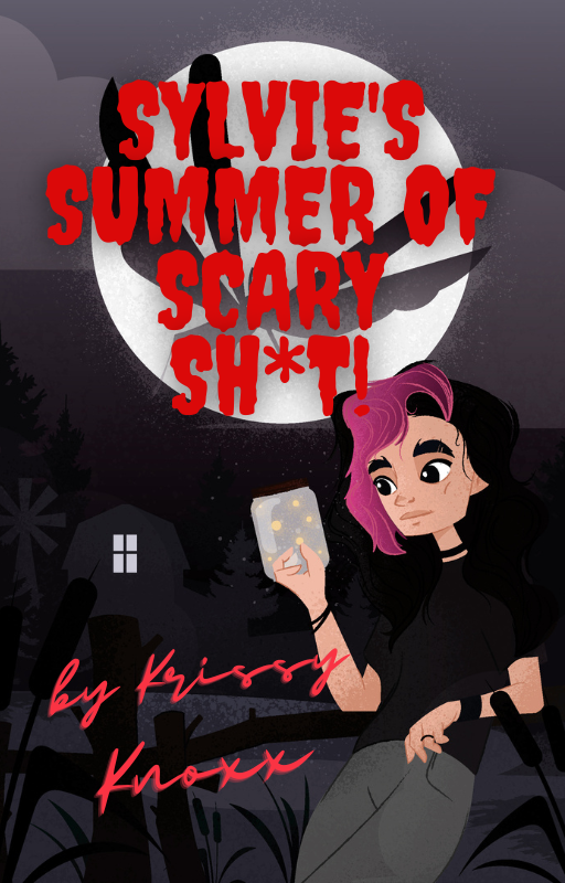 book cover Sylvie's Summer of Scary Sh*t!